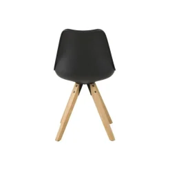 Dima spisebordsstol - Sort/Oliebehandlet