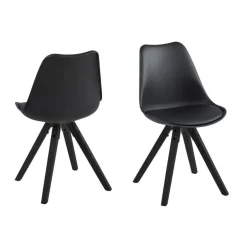 Dima spisebordsstol - Sort/Sort