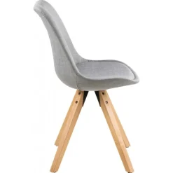 Dima spisebordsstol grå stof