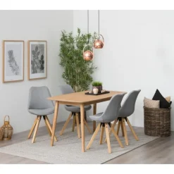 Dima spisebordsstol grå stof