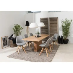 Dima spisebordsstol grå stof