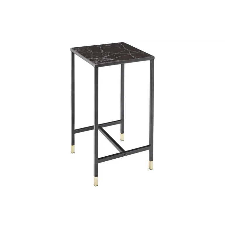 Dipp Bord - Sort og Messing