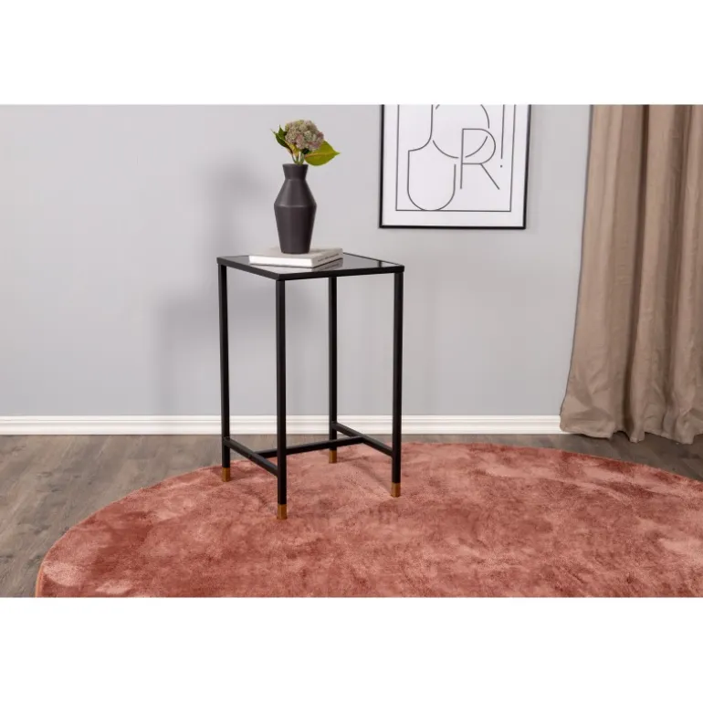 Dipp Bord - Sort og Messing