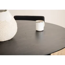 Dipp Rundt Spisebordssæt - Sort