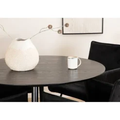 Dipp Rundt Spisebordssæt - Sort