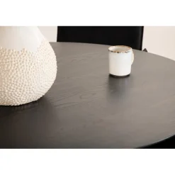 Dipp Rundt Spisebordssæt - Sort