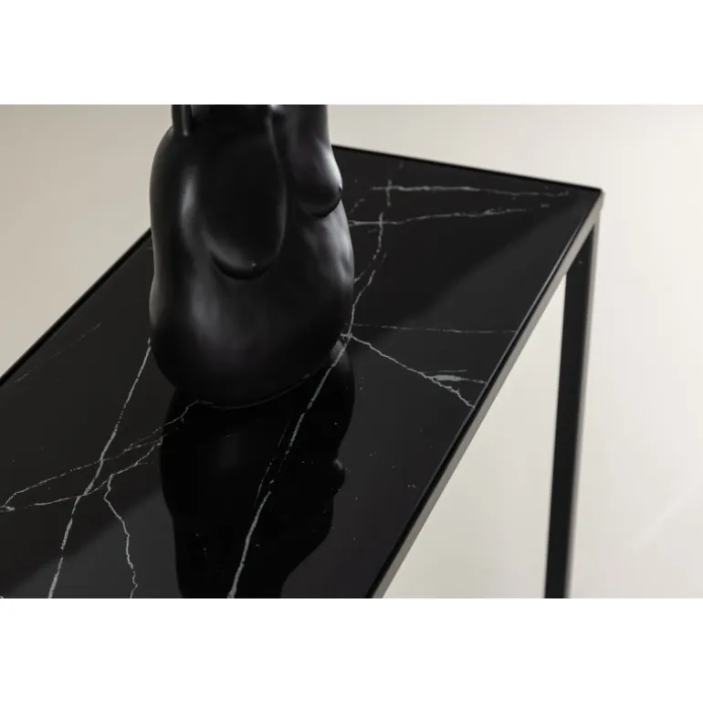 Dipp Sidebord - Sort og Messing