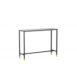 Dipp Sidebord - Sort og Messing