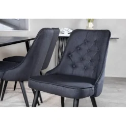 Dipp Spisebordssæt - Sort