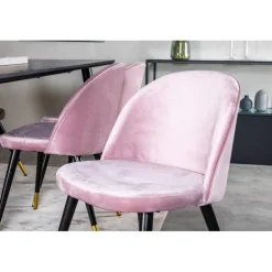 Dipp Spisebordssæt - Sort og Pink