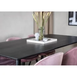 Dipp Spisebordssæt - Sort og Pink