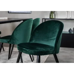 Dipp Spisebordssæt - Sort og Grøn