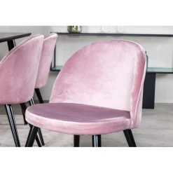 Dipp Spisebordssæt - Sort og Pink