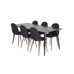 Dipp t Spisebordssæt - Sort og Natur