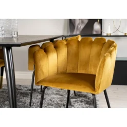 Dipp t Spisebordssæt - Sort og Messing