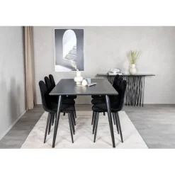 Dipp t Spisebordssæt - Sort