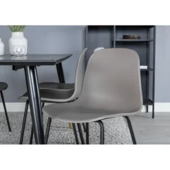 Dipp t Spisebordssæt - Sort, Messing og Grøn