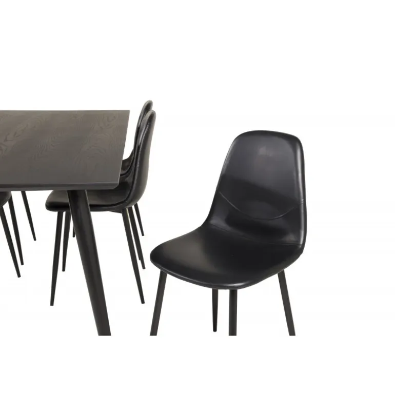 Dipp t Spisebordssæt - Sort og Messing