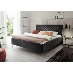 Dobbeltseng LA MAISON 160x200 - Antrasitgrå