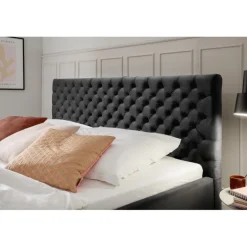 Dobbeltseng LA MAISON 160x200 - Antrasitgrå