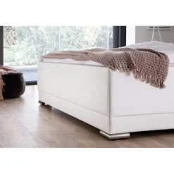 Dobbeltseng Pisa 160x200 - hvid