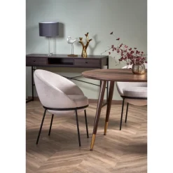 DOMENICO bord Valnød/guld