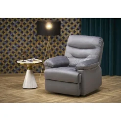 DRAGER lounge stol, Grå