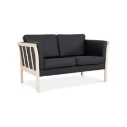 Dragør 3+2 sofasæt - Sort tekstillæder