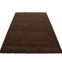 Dream Shaggy tæppe Ensfarvet - Brun