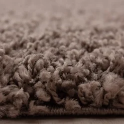 Dream Shaggy Tæppeløber Ensfarvet - Brun