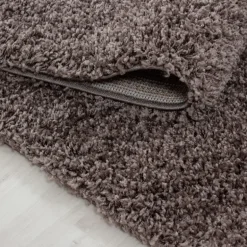 Dream Shaggy Tæppeløber Ensfarvet - Brun