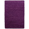 Dream Shaggy Tæppeløber Ensfarvet - Lilla