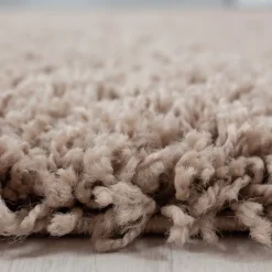 Dream Shaggy Tæppeløber Ensfarvet - Beige