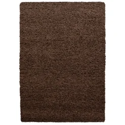 Dream Shaggy Tæppeløber Ensfarvet - Brun