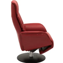 Dundee – lænestol med indbygget skammel