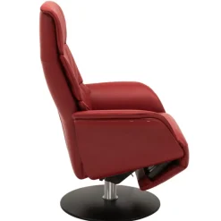 Dundee – lænestol med indbygget skammel