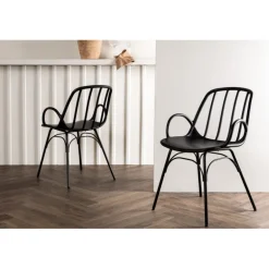 Dyron Spisebordsstol - Sort