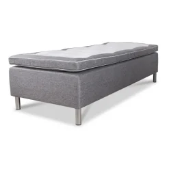 Eden Boksmadras 90x200 cm grå