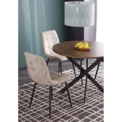 EDGAR Rund Spisebord Ø100 cm - Valnød