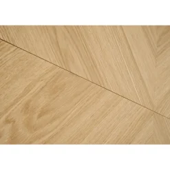 EDMONDO bord Naturlig eg/Sort