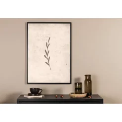 Efterårsblad Plakat - Beige