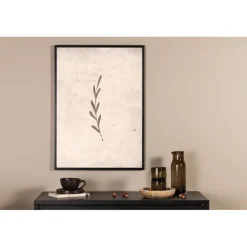 Efterårsblad Plakat - Beige