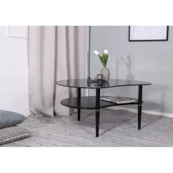 Egg Bord - Sort og Grå