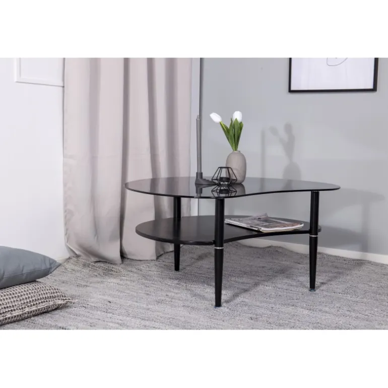 Egg Bord - Sort og Grå