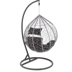 EGGY Havestol Sort / Grå