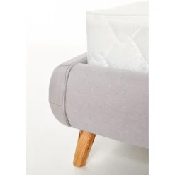 ELANDA 160x200cm seng - lys Grå