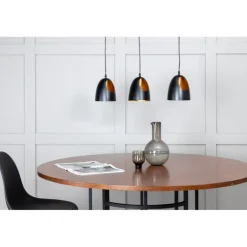 Elda Loftlampe - Sort og Kobber