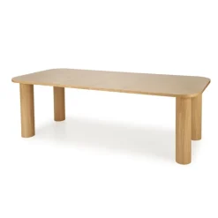 ELEFANTE REKTANGULÆR Spisebord med udtræk, Naturlig eg