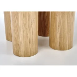 ELEFANTE Rundt spisebord, Naturlig eg