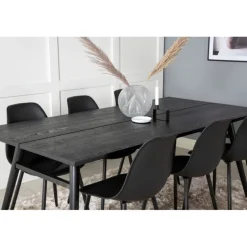 Elegant t Spisebordssæt - Sort